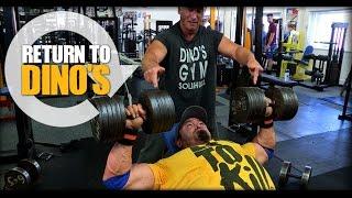 CHEST DAY - RETURN TO DINO'S w/Big Ron Partlow + DINO HIMSELF!