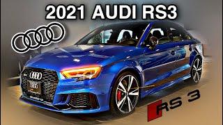 2021 Audi RS3 $80000 Sport Sedan Review & Walkaround In [4K]