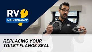 How To Replace an RV Toilet Flange Seal | RV Maintenance