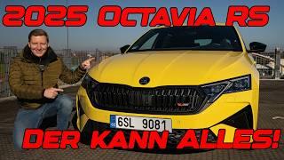 NEUER 2025 Skoda Octavia Combi RS (265PS, 370Nm) | Der kann ALLES! | REVIEW