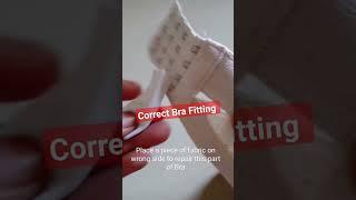 Easy way Bra Fitting Correction. #hometailoringbykusumsharma #sewing #subscribe #youtube #video NOW