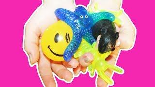 ТОП-4 САМЫХ НЕОБЫЧНЫХ ЛИЗУНА ЛИПУЧКИ В МИРЕ | HANDGUM SLIME JANEFOX