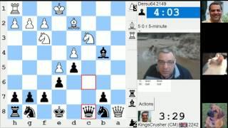 LIVE Blitz #3677 (Speed) Chess Game: Black vs Dersu64 in French: advance, Wade variation