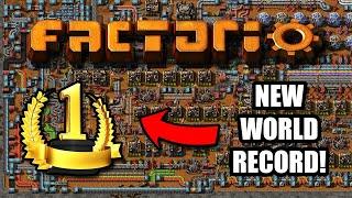 100% Factorio (former) World Record - All achievements in the game in 4:15:07. World first 4:15:xx