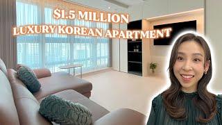 $1.5M Luxury Apartment Tour in Seoul, Korea