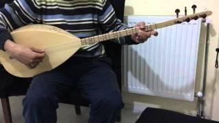 DERS 7/1. Bağlama Klavyesini Tanıtıcı ve Teller Arası Geçişi Geliştirici Egzersiz 3 (Tüm teller)