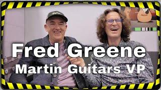 Fred Greene, Martin Guitars VP interview at NAMM