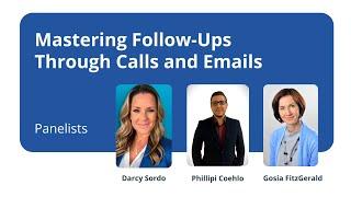 Webinar | Mastering follow-ups through calls and emails