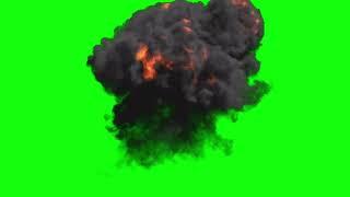 Fire Explosion l Blast Effect Green Screen l HD