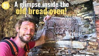 Pushing Back Brambles, Clearing Old Bread Oven and Turning the Small Stable into Wood Storage! | #91