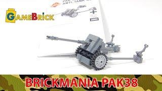 ЛЕГО пушка PAK 38 от brickmania Обзор [музей GameBrick]