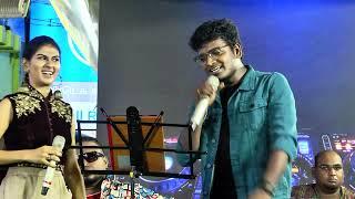 காதலிக்கும் பெண்ணின் கைகள் kadhalikkum pennin song live  ajay krishna Nithyasree @tonyrock406