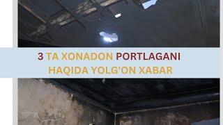 IJTIMOIY TARMOQDA UYLAR PORTLAGANI HAQIDAGI YOLG'ON...