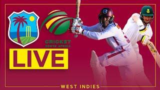 LIVE West Indies A v South Africa A | 1st Unofficial Test - Day 4