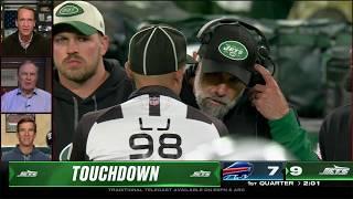 Bill Belichick PRAISES Aaron Rodgers after Jets' TD  'He's ready to go tonight!' | ManningCast