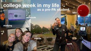 COLLEGE WEEK IN MY LIFE | sophomore year at clemson university