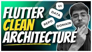  Companies ask this Flutter Concept in Interviews -CLEAN ARCHITECTURE