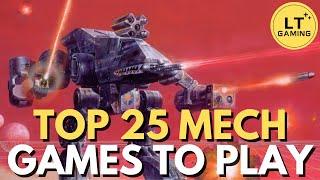 Top 25 Mech Games to Play in 2024!