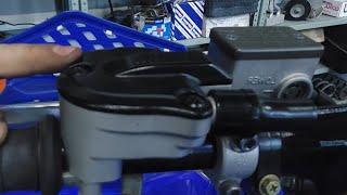 Throttle and clutch cable maintenance (Yfz450r and other bikes).