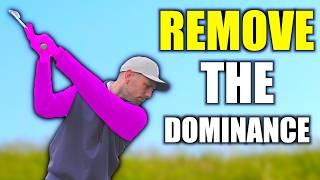 Turn Your Arms Off For Pure Ball Striking - Secret Golf Swing Drill