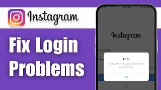 How to Fix Instagram Login Problems 2024 | Fix Insta Login Error