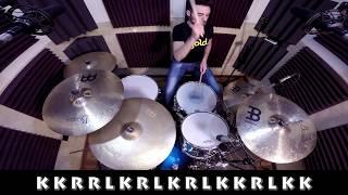 Drum Lesson - Linear Gospel Chop #1 - Fabio Vitiello