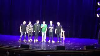 Chris, JF, Jiggy, Mike, and Casey with Joe Gatto doing a "we'll be right back."