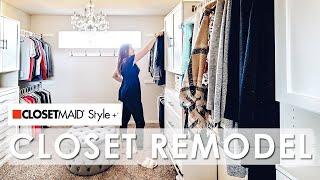 DIY Closet Makeover with ClosetMaid Closet Organizer | Before & After