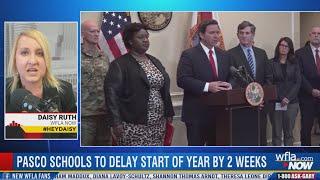 Pasco County Schools to delay reopening by 2 weeks