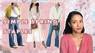 japanese spring clothing STAPLES 2024