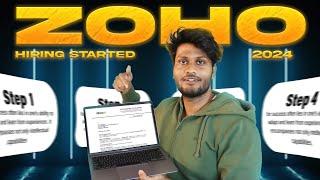 ZOHO 2024 hiring started  | ZOHO Interview preparation|Interview process | prep dude Tamil