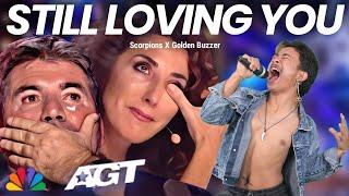 Golden Buzzer | The judges cried when he heard the song Still Loving You with an extraordinary voice