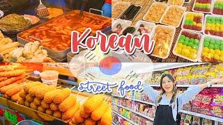 COBAIN KOREAN STREET FOOD DI KOREAN SUPERMARKET! JAJANANNYA BANYAK BANGET!