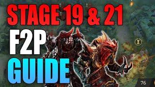 F2P AMR Stage 19 & 21 Guide Watcher Of Realms