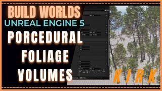 Procedural Foliage Volume | Foliage Spawner | UE5