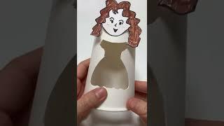 종이컵 장난감 / 종이인형 만들기 / 집에서 아이와 놀기 / 집놀이 / 집콕놀이