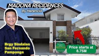 MELCON MODEL HOUSE | Lot164 sqm Area135 sqm 4 BR & 3 T&B | Madonna Residences San Fernando Pampanga