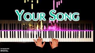 Your Song E John Original Piano Cover by AGD Andrew G Dugros | Use Headphones