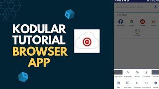 kodular tutorial - Browser App AIA file download