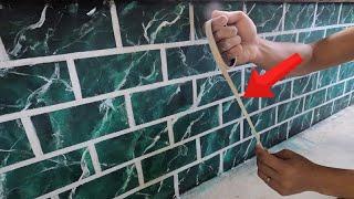 GREEN MARBLE BRICKS DESIGN- NEW WALL HACK