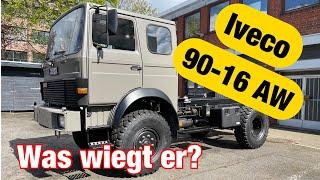 What weights a Iveco Magirus Deutz - Expedition Offroad Truck