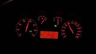 Fiat Croma 1,9 JTD from 50 km/h to 110 km/h on 3rd gear