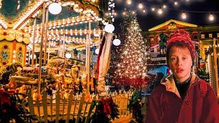 MOST FESTIVE CHRISTMAS MARKET IN EUROPE. Holiday Decorations lights