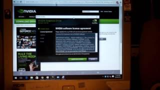 Installing nVidia GeForce 6100/6150LE, SE drivers in Windows 10