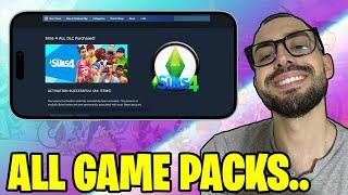 How to Get All Sims 4 Game Packs for FREE!