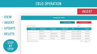 Insert update delete in asp.net c# with sql server (Step by Step) - Part 2