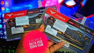 T-force Delta RGB DDR4 Ram Unboxing@LinusTechTips