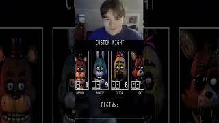 FNAF+ Putting in 1987 in custom night #fnaf #fnafplus #jumpscare #horrorgaming #fivenightsatfreddys