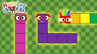 Snake Game Animation - Numberblocks Series 8 | Number blocks S7 | Learn Times Tables