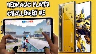 REDMAGIC 8 PLAYER CHALLENGED ME !! PUBG MOBILE